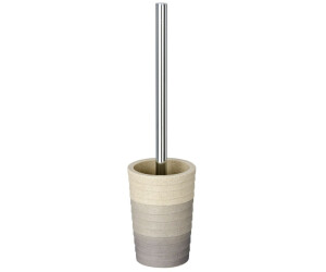WENKO Toilettenbürste Pottery Sand Toilettenbürstenhalter Toilette Klobürste