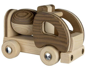 Gabelstapler Goki Fahrzeug Holzauto Kinder Holz Spielzeug Spielauto Nature NEU 