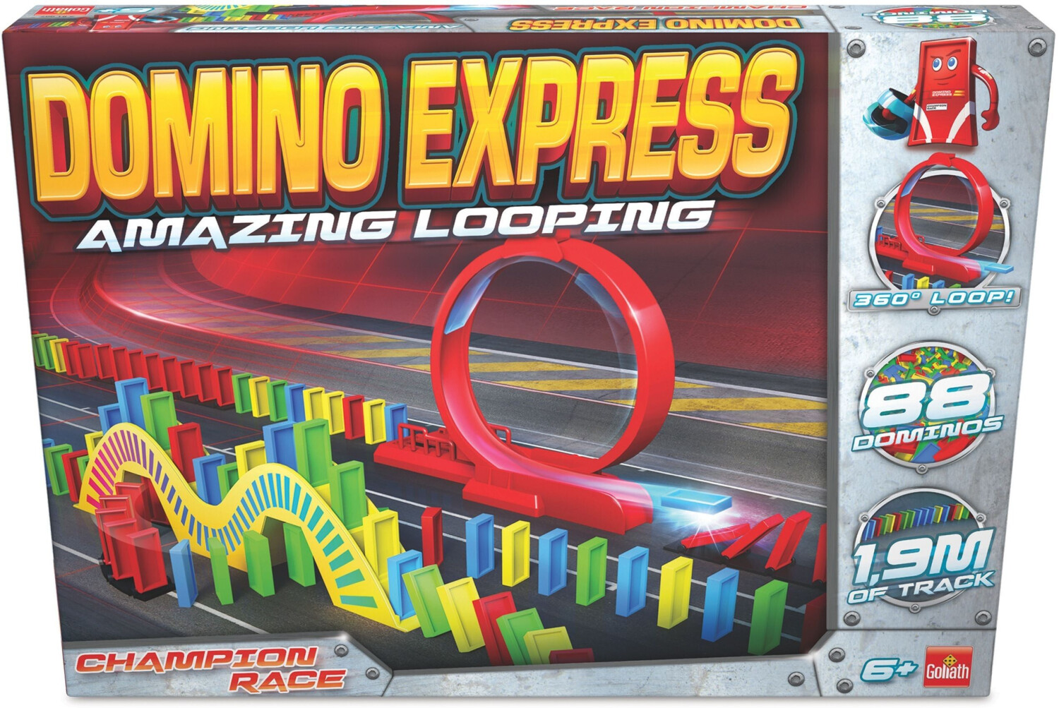 Domino Express - Amazing Looping - Jeu de Construction - A Partir de 6 Ans  - Courses de Dominos - Deviens