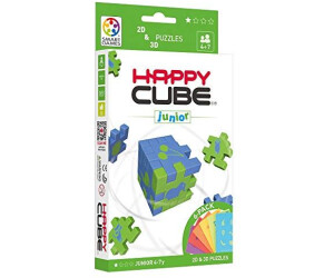 Happy Cube Junior 6 Stück Cardboardbox 3DPuzzle Würfel ab 5 Jahren Happy 11666 