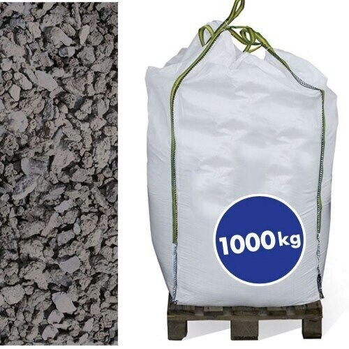 Lava Mulch Rot – Körnung 8-16 Mm, 1000 Liter Im Big Bag, Dauerhafte Mulchschicht Für Beete