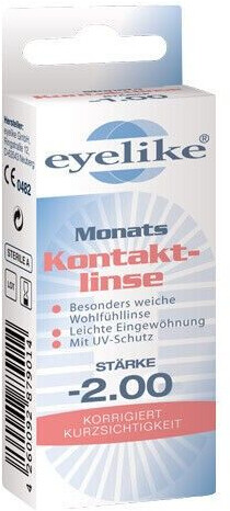 eyelike Monatskontaktlinse -2.00 (1 Stk.)