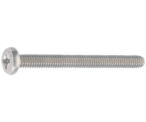 20 Stück Connex Gewindeschrauben M4 x 10 mm