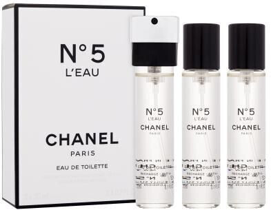 Chanel N°5 L'Eau Eau de Toilette (3 x 20ml) au meilleur prix sur idealo.fr