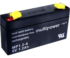 Multipower MP1.2-6 Akku 6 V 1.2 Ah