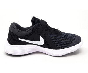 nike revolution 4 black white