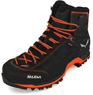 Salewa - MTN Trainer Mid GTX - Botas de trekking - Asphalt / Fluo Orange |  6 (UK)