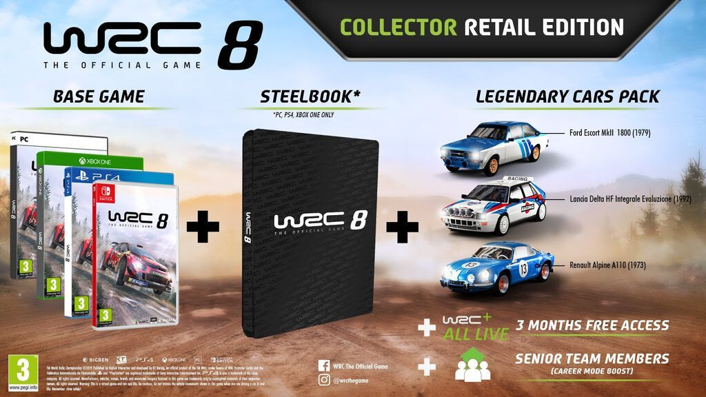WRC 8: Collector Edition (PS4)