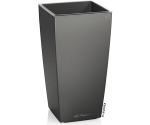 3 Stück Blumentopf Lechuza Mini Deltini Komplettset taupe