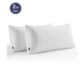 BedStory Kopfkissen 2er Set – Mit Abnehmbarem Bambusbezug, Antimilben & Hypoallergen, 50x70 Cm