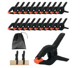 Leimzwinge Klemmzwinge Spannzwinge Federzwinge Zwinge 60 mm Kunststoff 5 er Set