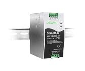 BuyWeek Hutschienen-Netzteil 24V 240W – AC 100-240V, DC 24V 10A, SDR-240-24, Für Industrie Und Schaltschränke