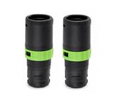 Produktbild von Festool Anschlusshülse D 27 DM-AS/CT – 27 Mm Adapter Mit Grüner Verriegelung Für Staubsauger Und Elektrowerkzeuge