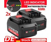 2x Akku Für Bosch 18V 8Ah ProCORE – Kompatibel Mit GBA GSR GSB BAT618, Von Aeboren