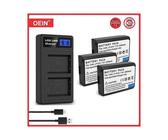 Vhbw 3x Vervangende Accu Voor Canon EOS 2000D En 4000D – 800 MAh, 7,2V, Li-Ion – Compatibel Met LP-E10