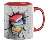 Bücher Tasse 3D