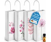 Rosenstein & Söhne Verdunster: 4er-Set Keramik-Wasserverdunster für Heizkörper, je 280 ml, gemustert (Wasserbehälter für Heizkörper
