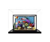 Transparante Acryl Displaycase Voor LEGO 10366 Tropisch Aquarium - Vitrine Met Houten Basis 3mm