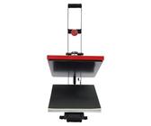 PixMax Transferpresse 50 x 50cm Hitzepresse Heißpressmaschine T-Shirtpresse Heisspresse Textilpresse Transferdruck T-Shirt Touchscreen Display Verstellbarer Druck Tinte Vinyl 250°C Sublimationspapier
