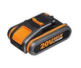WORX Akku 20V WORX WA3551.1 PowerShare Akku 20V 2000mAh Li-Ion – Für Alle WORX Geräte, Ersatz- & Standardakku, Geringe Selbstentladung WORX Akku 20V WORX WA3551.1 PowerShare Akku 20V 2000mAh Li-Ion – Für Alle WORX Geräte, Ersatz- & Standardakku, Geringe Selbstentladung