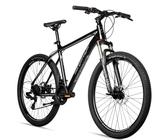 Bergsteiger Makalu 26 Zoll Mountainbike Aluminium, geeignet ab 150 cm, Scheibenbremse, Shimano 21 Gang-Schaltung, Hardtail, Jungen-Fahrrad & Herren-Fahrrad