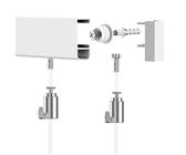 Hang-it Bilderschienenset – 6 Meter Silber Komplett-Set Für Flexible Wandgestaltung