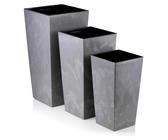 pflanztopf 12 cm Blumentopf Simplicity Weiß – Ø12cm – moderner Pflanztopf rund – schlic main image 0