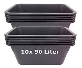 ViD 10 Stück Mörteleimer/Betoneimer 12 Liter | 30 x 23 cm | Baueimer/Putzeimer/Eimer für Baustelle, Garten, Renovierung ViD 10 Stück Mörteleimer/Betoneimer 12 Liter | 30 x 23 cm | Baueimer/Putzeimer/Eimer für Baustelle, Garten, Renovierung