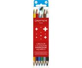 Caran D'Ache Swisscolor Metall Etui Mit 30 Wasserfesten Farbstiften