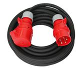 CEE Verlängerung Starkstromkabel 32A 6,0mm² PCE IP44 Mit Phasenwender