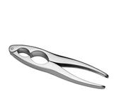 Cilio Nussknacker NOCI – Metall Verchromt Mit Holzgriffen | Für Haselnüsse, Walnüsse & Mehr