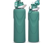 Zounich Trinkflasche 1L BPA Frei - Auslaufsicher Sport Wasserflasche Mit Filter