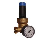 Wasserdruckminderer DN20 3/4 Zoll Aus Messing – Einstellbar Mit Manometer & Entlastungsventil – Für Wasserreiniger, Heizung & Mehr