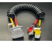 SAMETRUCK Duomatic Umrüstsatz – Adapter Schnellkupplung Für LKW-Anhänger (hängerseitig)