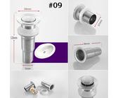 Ciencia Messing Ablaufgarnitur BW03NA - Gebürstetes Nickel Mit Überlauf