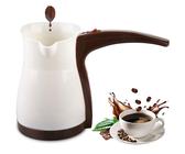 Produktbild von Elektrische Türkische Kaffeemaschine 600W, 300 Ml Für 4 Tassen – Anti-Überlauf, Sichtbarer Brühvorgang, ABS-Gehäuse – Für Zuhause & Büro
