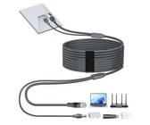 Starlink Mini Wasserdichtes CAT6-Kabel 5 M – 1200 Mbps, Wetterfest, überlastsicher, Verschleißfest – Für Outdoor & Reisen