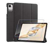 GIOPUEY Beschermhoes compatibel met Honor Pad X9a, leren hoes [klaphoes