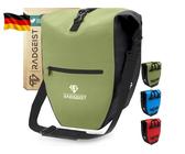 fahrradtaschen für lange touren Basic Gepäckträgertasche Rot 20 Liter It Fits My_e-Coast Weinregal für 15 Flaschen Color:Schwarz Reifenmuster