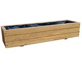 blumenkasten 70 cm hoch Holz Blumenkasten – Blumenkübel Balkonkasten Pflanzkasten – 40&70x30x30 cm  – FaHome main image 0