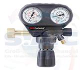 Regler Druckminderer 50 BAR Stickstoff mit zwei Manometern Klimaanlage Spartus