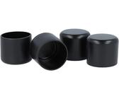 20 Stuhlbeinkappen 10-32 mm | weiß | rund | Polyethylen | Rohrkappen | Kratzschutz | Fußkappen