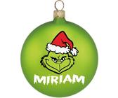 8-teiliges Grinch Weihnachtsdeko-Set – Lustige 2D-Anhänger Für Baum & Fenster