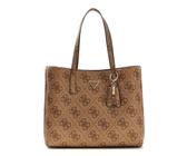 GUESS Meridian II schoudertas voor dames, Latte Logo, One Size, Meridian II Schoudertas