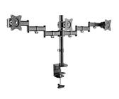 Produktbild von HFTEK Monitor-Halterung,  6-Fach - Tischhalterung Für 6 Monitore Von 15 Bis 27 Zoll Vesa 75 100 S0m3p02q