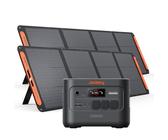 NIVIAN Solarpanel 6 W Für IP-Sicherheitskameras – USB-C & Micro-USB, Verstellbare Halterung, IP65, 3 M Kabel, Weiß