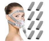 CPAP Nackenpolster – Weiche Kopfbandabdeckung Für Maske, Hautfreundlich & Verstellbar (blau)