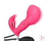 domina mit umschnalldildo BYTELIKE Elektrisch Tragbar Aufladbar 4 Geschwindigkeiten Massage-Pistole
