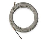 Lumonic Kabel-Einziehspirale 10 M – 4 Mm, Mit Führungsfeder & Messing-Zugkopf – Für Leerrohr & Kabelverlegung