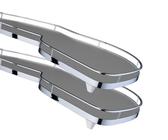 Passend für Kesseböhmer LeMans & LeMans II Schwenkbeschlag 50er Türbreite links auschwenkbar / BPA (Bisphenol A) frei Material: Kunststoff - einseitig gummiert / Oberfläche